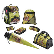 Step by Step Schulrucksack-Set 7-teilig Gorilla