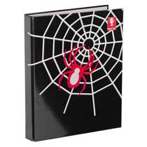 Step by Step Ringbuch A4 Black Spider