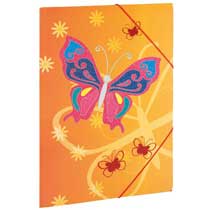 Step by Step Gummizugmappe A4 Butterfly
