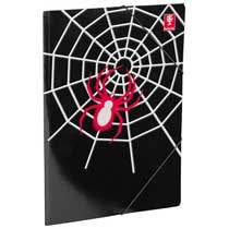 Step by Step Gummizugmappe A3 Black Spider