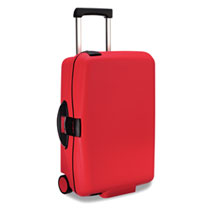 Samsonite Upright 55 20 Bright Red
