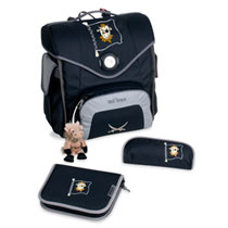 Tatonka Schulranzen-Set Starter Black Pirat