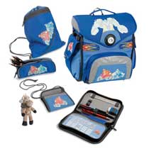 Tatonka Schulranzen-Set ANGEBOT Blue Robot