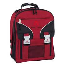 Take it Easy Schulrucksack Madrid Bordorot