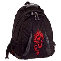 Take it Easy Dragon Schul-Sportrucksack  Dragon Black