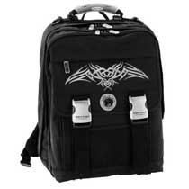 Take it Easy Rucksack London Tattoo Black