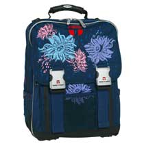 Take it Easy Motiv Schulrucksack London II Indian Summer Blau