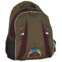 Take it Easy Motiv Schul-Sportrucksack Violet