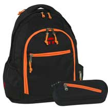 Take it Easy Neon Rucksack Set Frankfurt Neon Orange