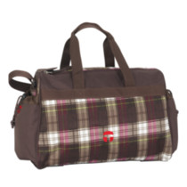 Take it Easy Motiv Sporttasche II Plaid Pink