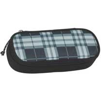 Take it Easy Motiv Etui Box Plaid Grau
