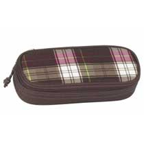 Take it Easy Motiv Etui Box Plaid Pink