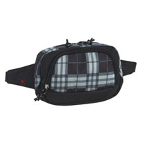 Take it Easy Gürteltasche Atlanta Plaid Grau