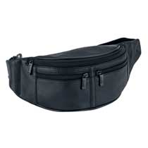 travelite Gürteltasche Schwarz