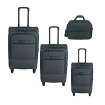 travelite Trolley Four Set 4-teilig Anthrazit