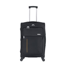 travelite 4 Rad Trolley 65cm Schwarz 