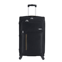 travelite 4 Rad Trolley 77cm Schwarz 