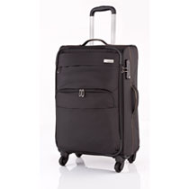travelite 4 Rad Trolley 65cm Schwarz 