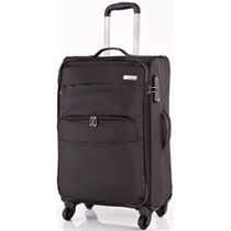 travelite 4 Rad Trolley 78cm Schwarz 