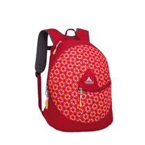 Vaude Kinderrucksack Tick 12 Red Mandarine Print
