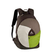 Vaude Kinderrucksack Tick 12 Brown Chute Green