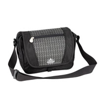 Vaude Tasche Atlanta 1996 Black Grey Print