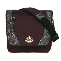 Vaude Tasche Berlin 1916 Mocca Olive Print
