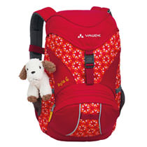 Vaude Kinderrucksack Ayla 6 Red Mandarine Print