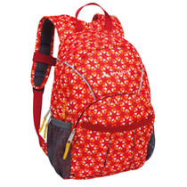 Vaude Kinderrucksack Minnie 4,5 Red Mandarine Print