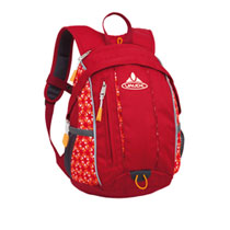 Vaude Kinderrucksack Donald 7 Red Mandarine Print