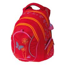 Walker Fun Rucksack Paradise Rot Orange Pink