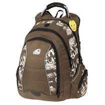 Walker Mystic Rucksack Gothic Braun