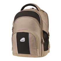Walker Safety I Laptoprucksack Sand Schwarz