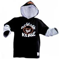 Die Wilden Kerle Kapuzenlongsleeve Gr 152