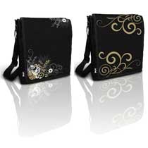 ZipitBag StreetBag Medium PVC Golden Flowers