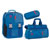 Take it Easy Motiv Rucksack Set 3-teilig Blue Caro